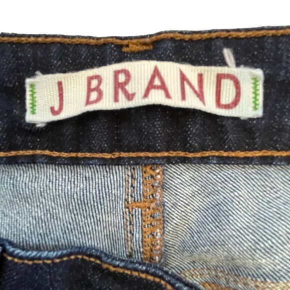 J brand ~ Blue Curvy Fit Boot Leg Denim Jeans ~ size 26 - Picture 4 of 11